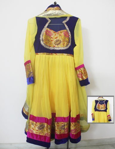 Yellow-Designer-anarkali-suit